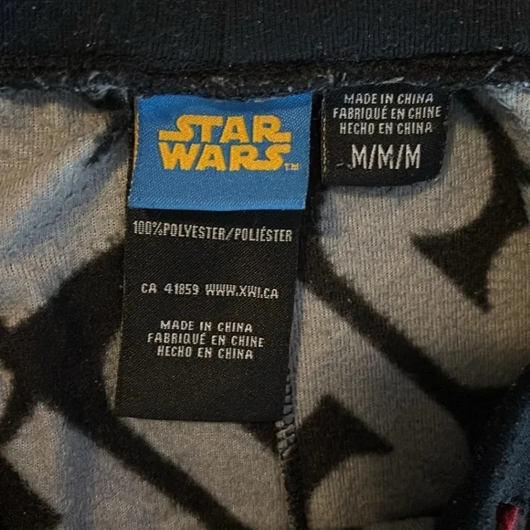 Star Wars  Pajama Pants Sz M - Picture 5 of 13